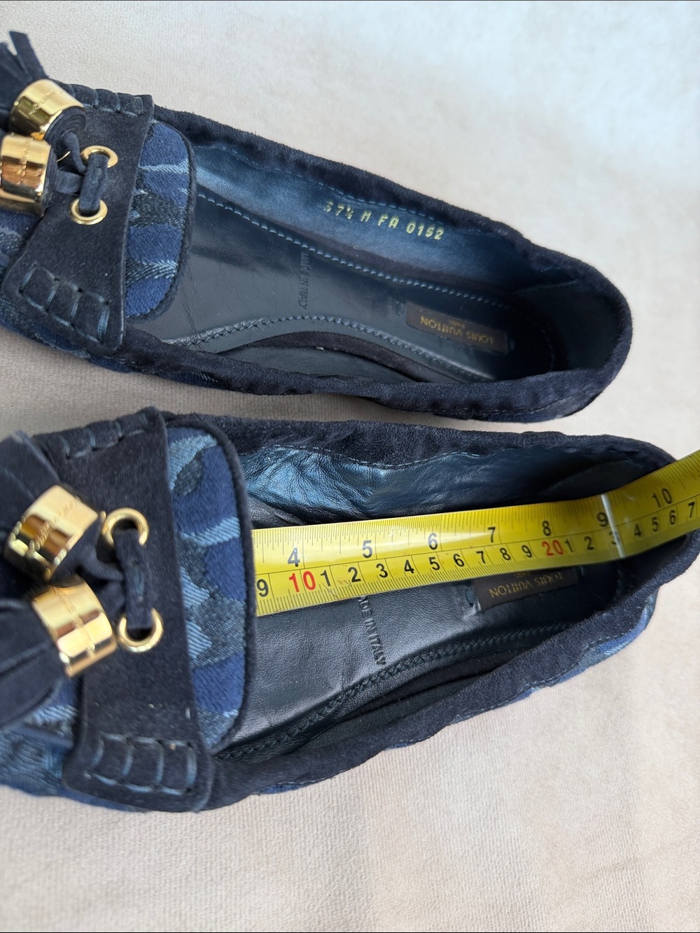 Authentic Louis Vuitton Tassel Ballet Flats – Size 37.5 (US 7–7.5) - Picture 14 of 17